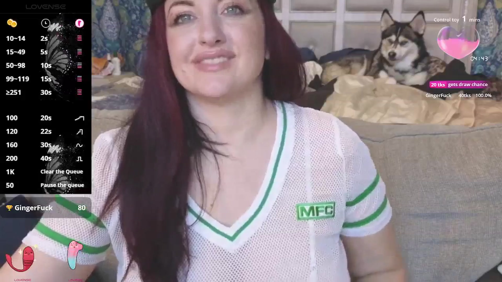 Gallery image thumbnail from BritneyButts's myfreecams stream on, 08/11/2025, 23:06 image 10 of 20