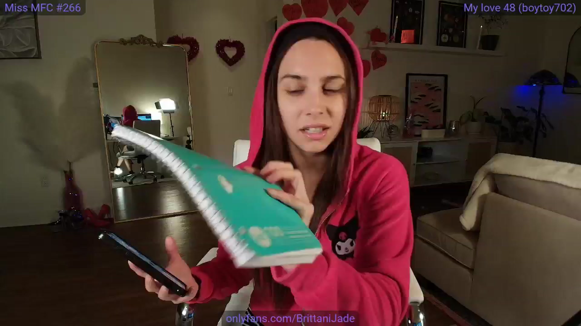 Gallery image thumbnail from BrittaniJade_'s myfreecams stream on, 01/27/2025, 04:32 image 11 of 20
