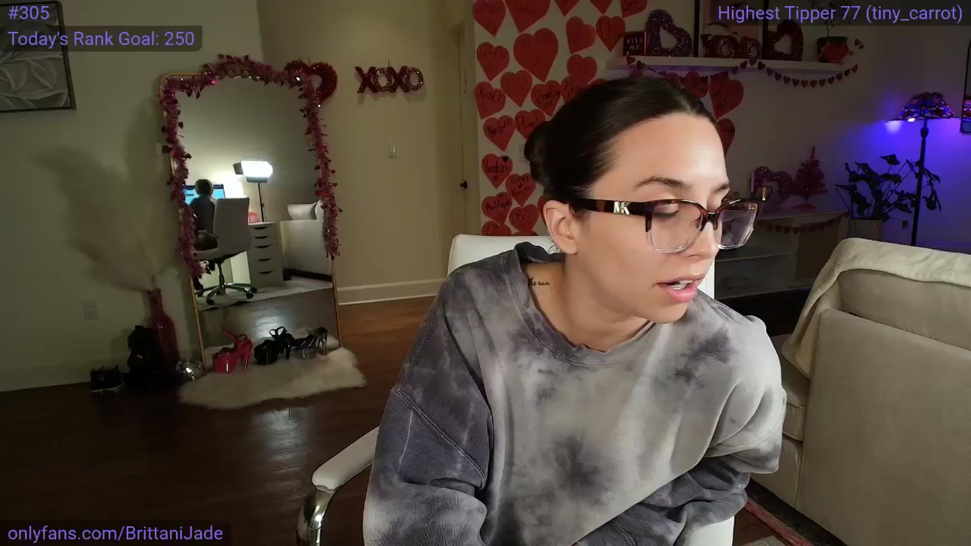 Gallery image thumbnail from BrittaniJade_'s myfreecams stream on, 02/11/2025, 05:04 image 12 of 20