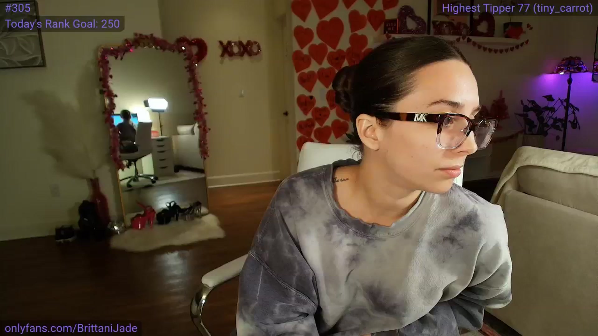 Gallery image thumbnail from BrittaniJade_'s myfreecams stream on, 02/11/2025, 05:04 image 13 of 20