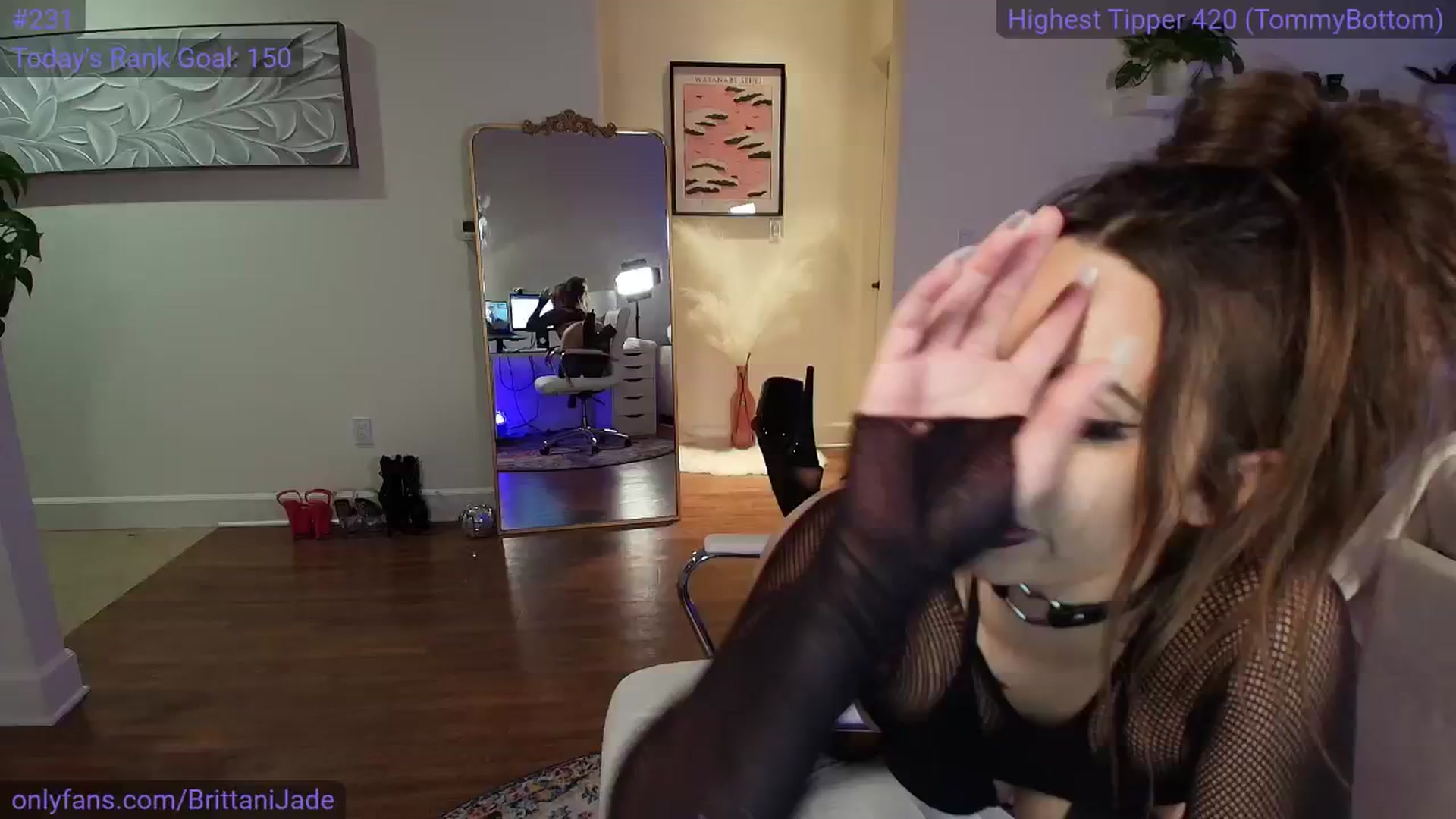 Gallery image thumbnail from BrittaniJade_'s myfreecams stream on, 03/11/2025, 08:26 image 14 of 20