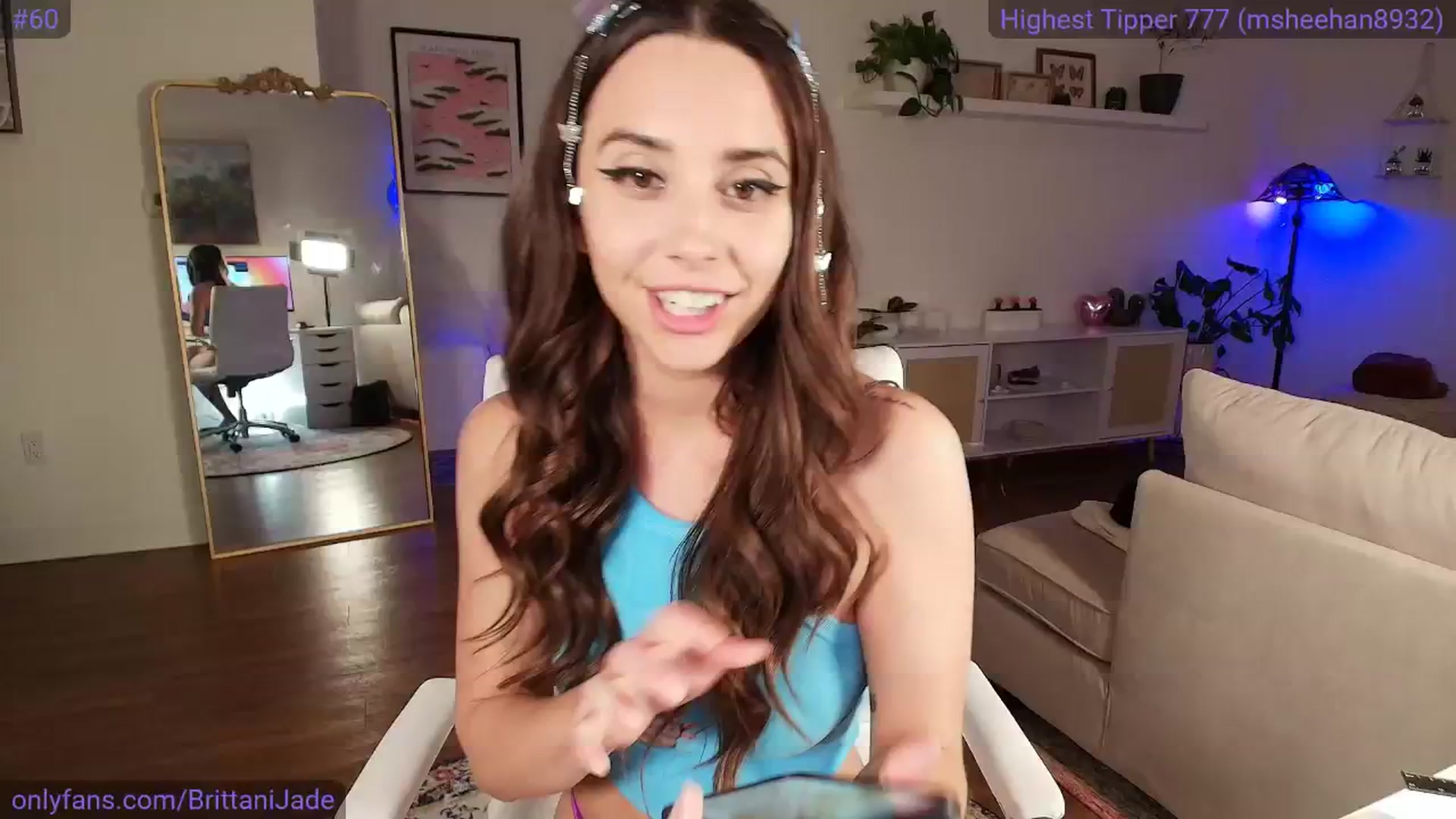 Gallery image thumbnail from BrittaniJade_'s myfreecams stream on, 04/19/2025, 07:04 image 4 of 20