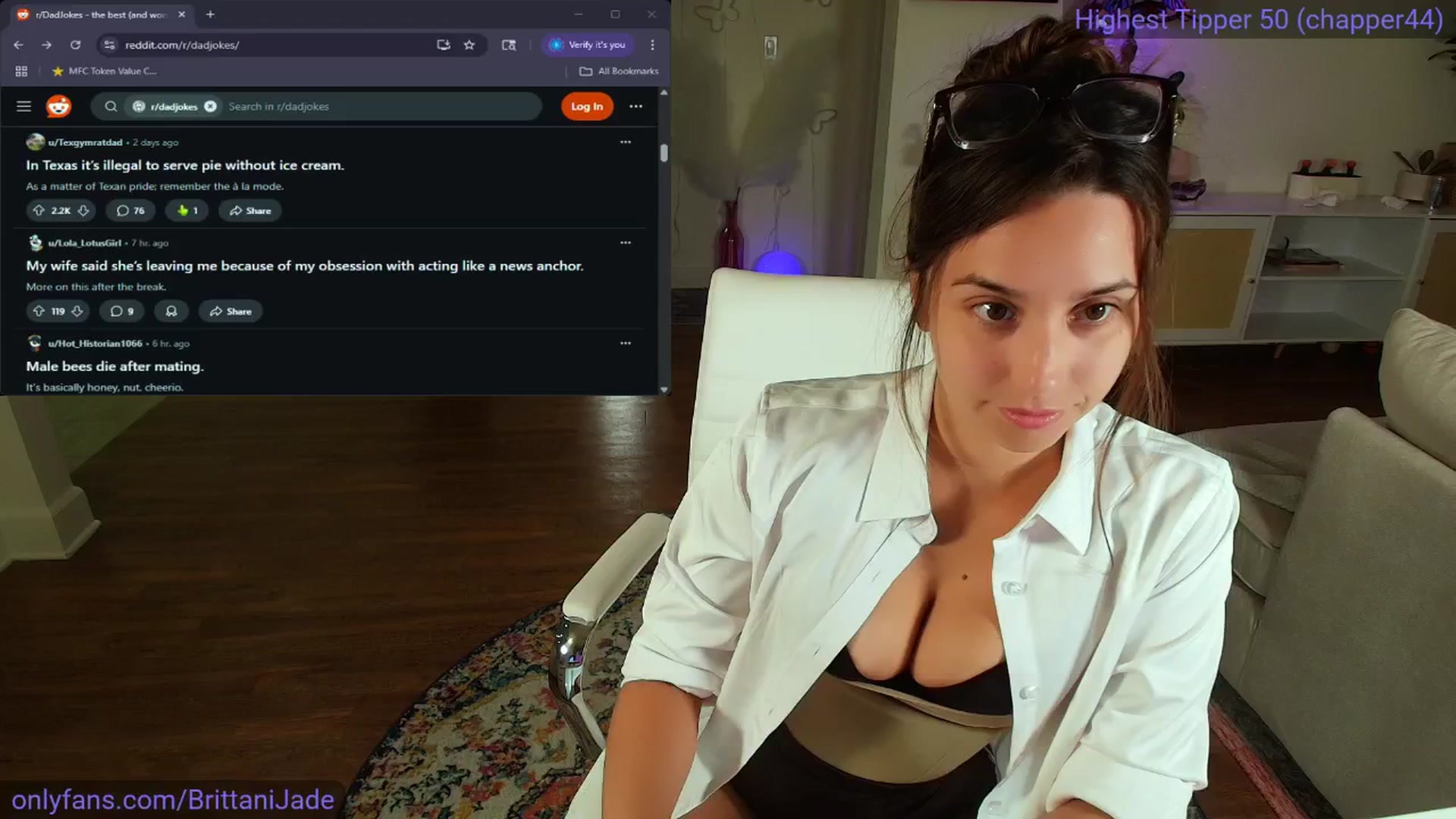 Gallery image thumbnail from BrittaniJade_'s myfreecams stream on, 06/15/2025, 04:39 image 19 of 20