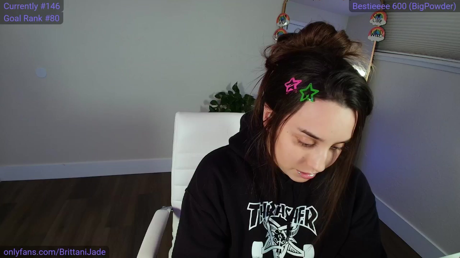 Gallery image thumbnail from BrittaniJade_'s myfreecams stream on, 04/13/2026, 05:33 image 20 of 20