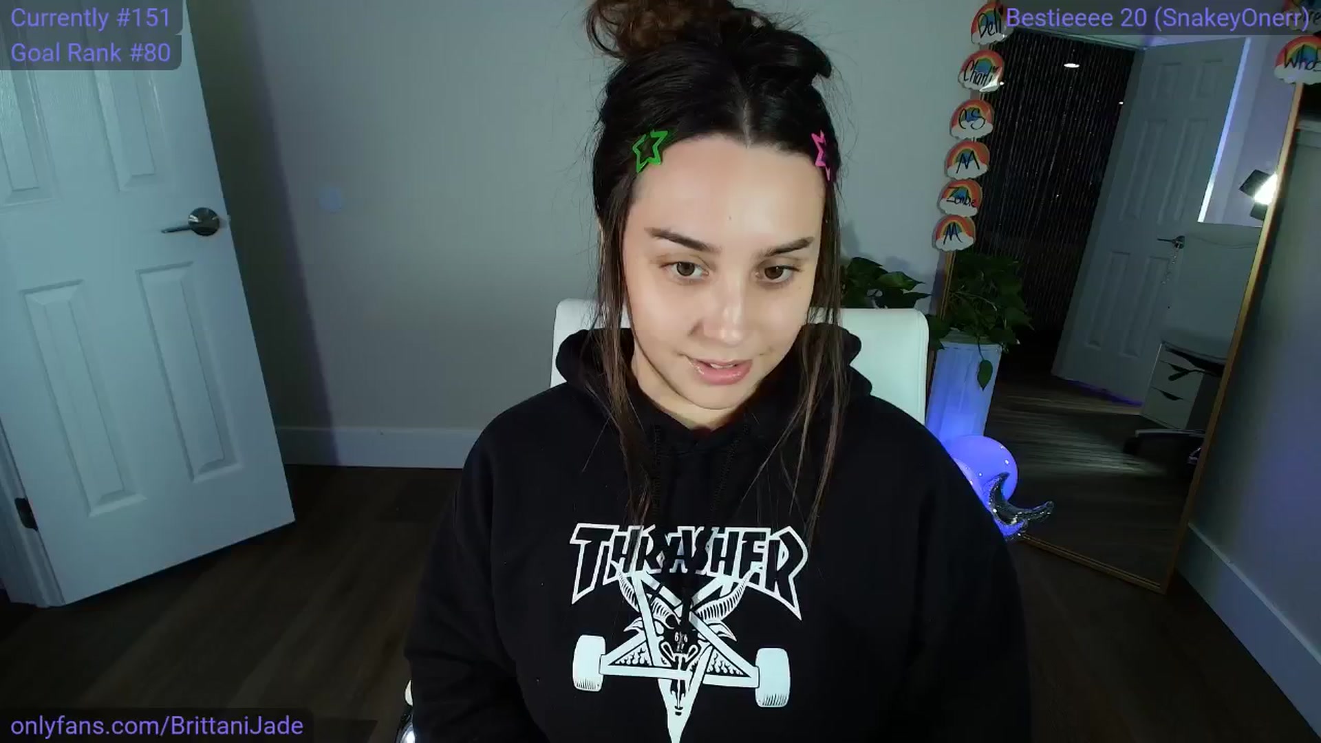 Gallery image thumbnail from BrittaniJade_'s myfreecams stream on, 04/13/2026, 05:33 image 3 of 20