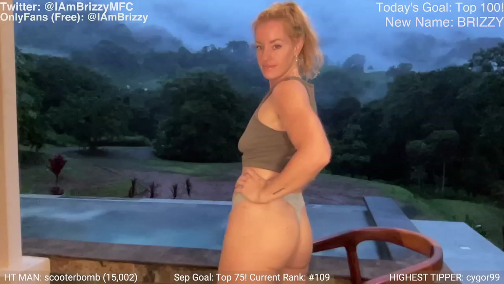 Gallery image thumbnail from Brizzy's myfreecams stream on, 09/27/2023, 23:34 image 19 of 20