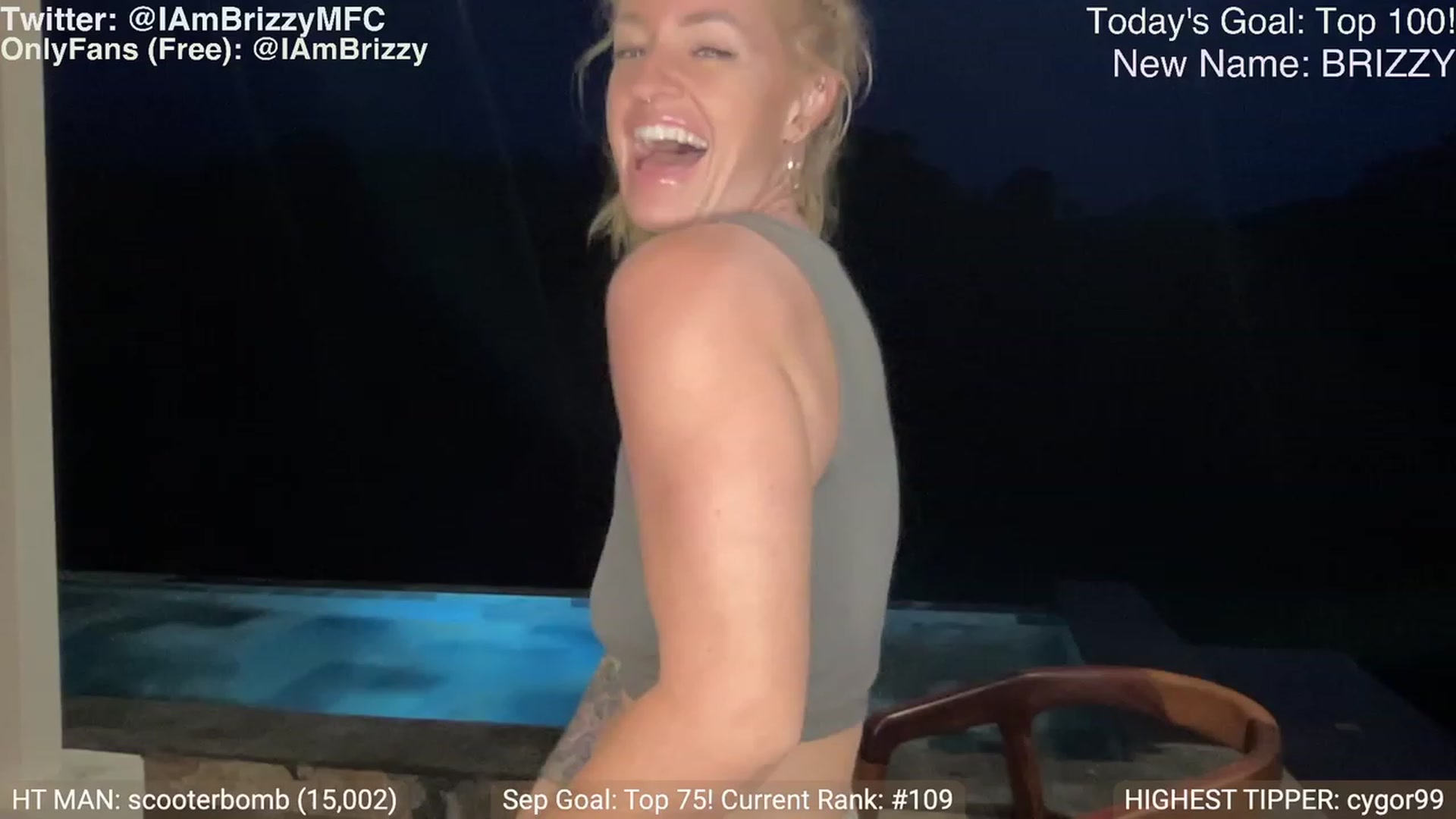 Gallery image thumbnail from Brizzy's myfreecams stream on, 09/28/2023, 03:32 image 1 of 20