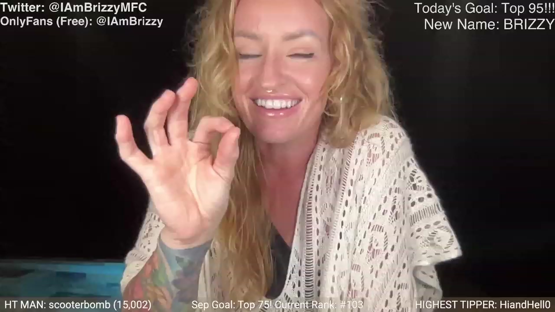 Gallery image thumbnail from Brizzy's myfreecams stream on, 09/29/2023, 01:36 image 11 of 20