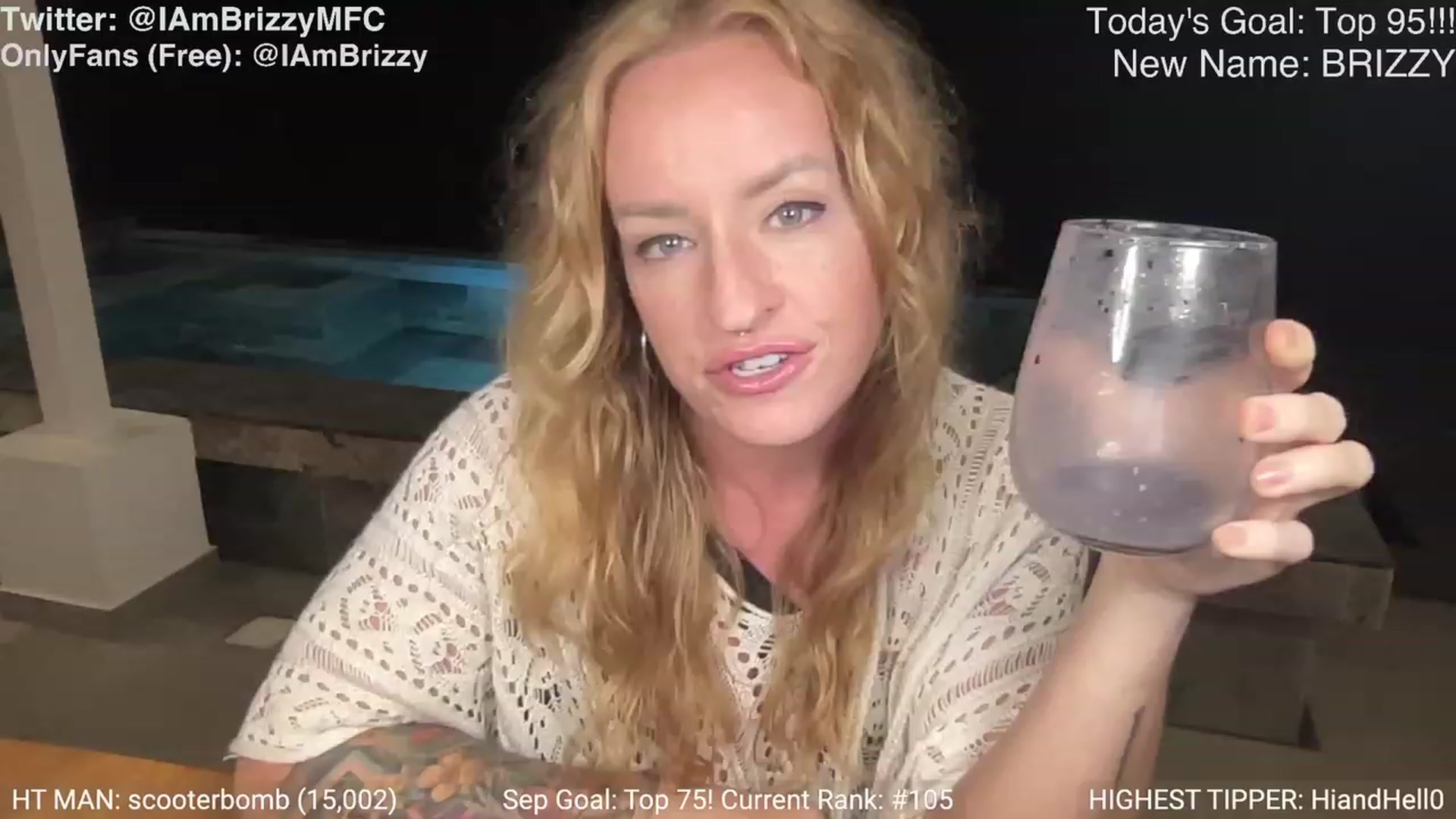 Gallery image thumbnail from Brizzy's myfreecams stream on, 09/29/2023, 03:21 image 16 of 20