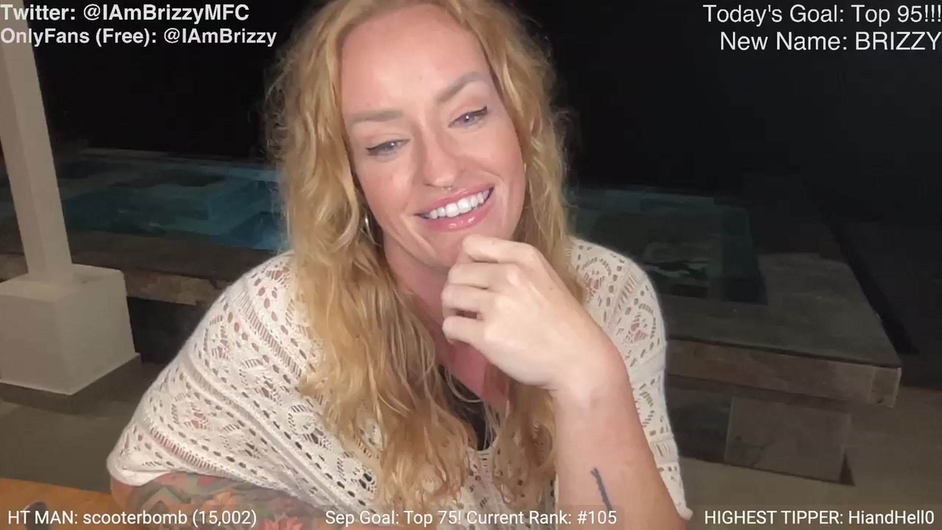 Gallery image thumbnail from Brizzy's myfreecams stream on, 09/29/2023, 03:21 image 15 of 20