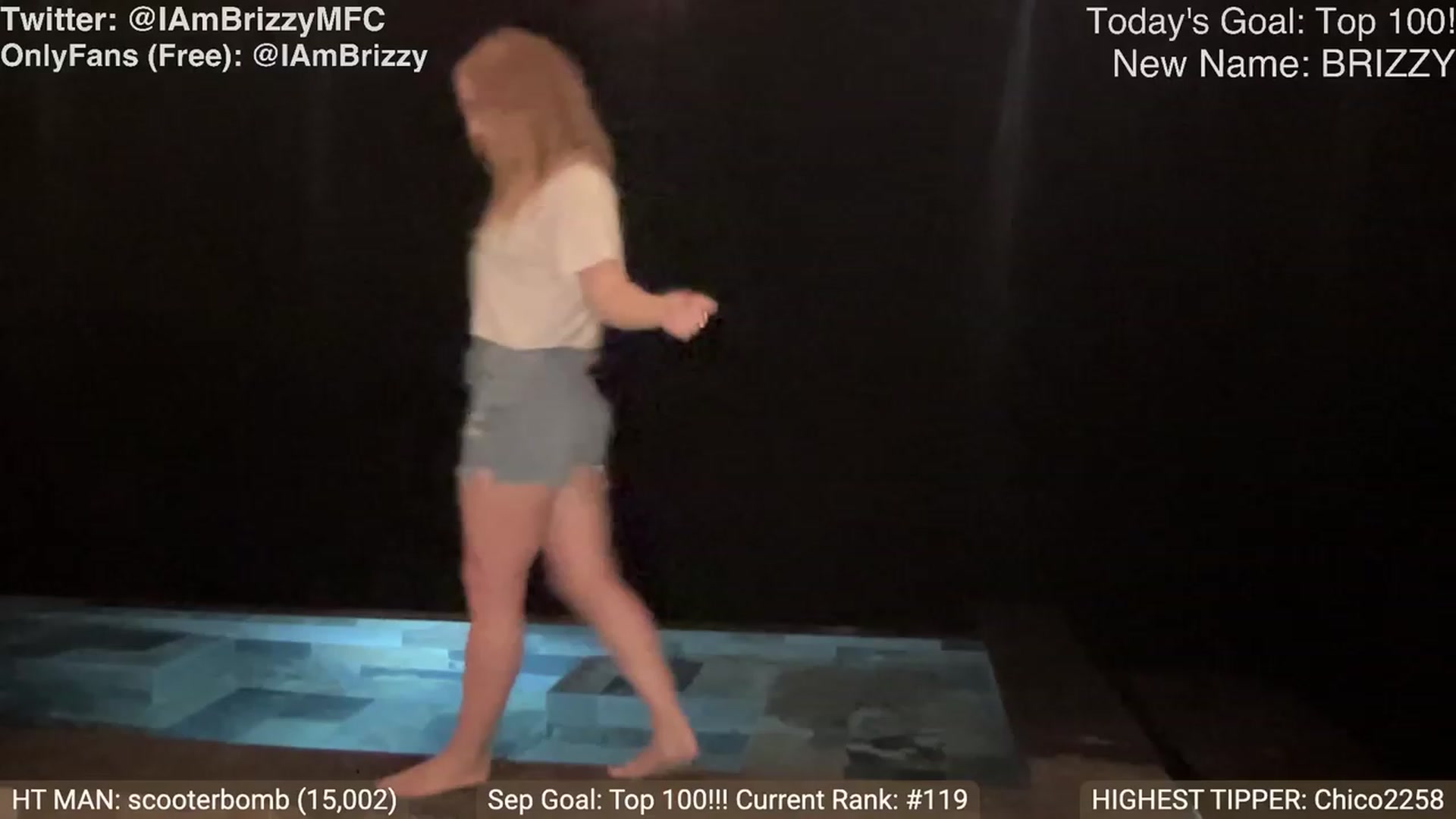 Gallery image thumbnail from Brizzy's myfreecams stream on, 09/30/2023, 24:23 image 19 of 20