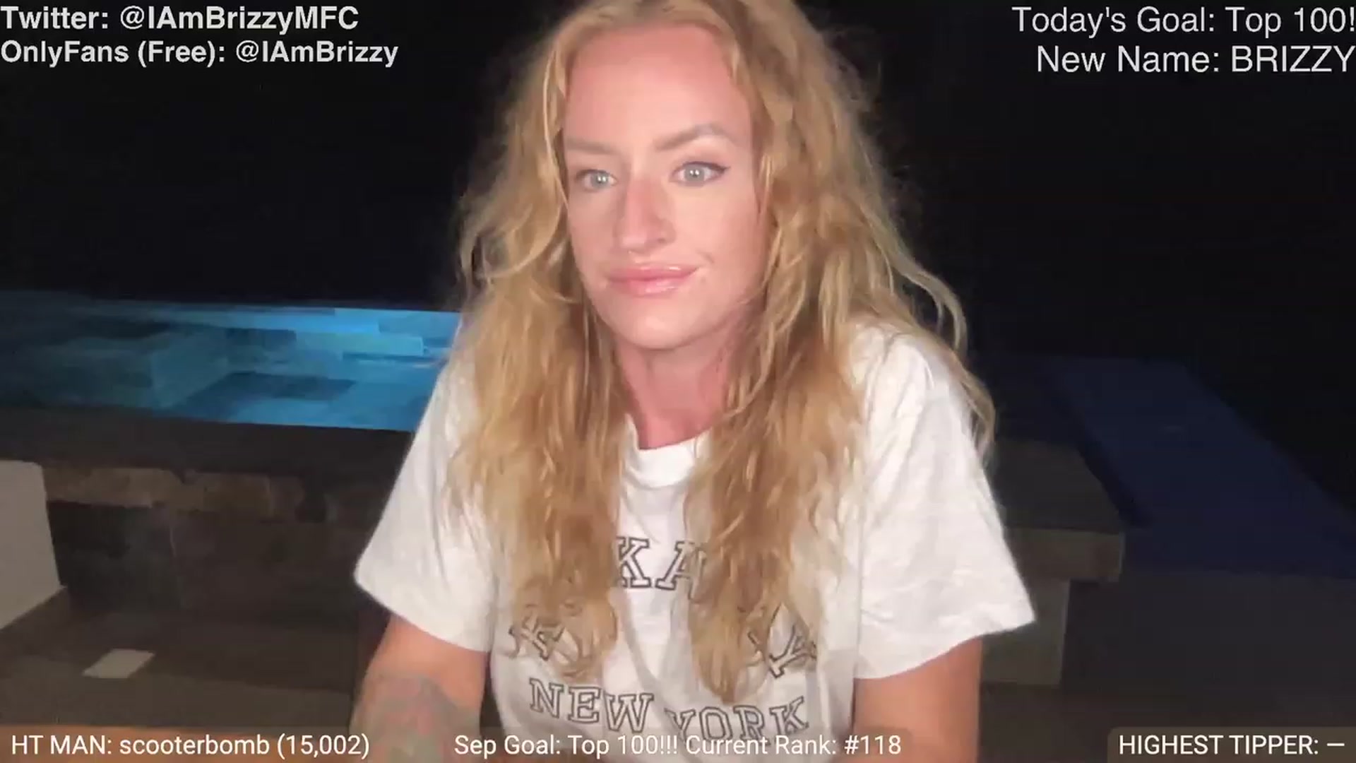 Gallery image thumbnail from Brizzy's myfreecams stream on, 09/30/2023, 24:23 image 11 of 20