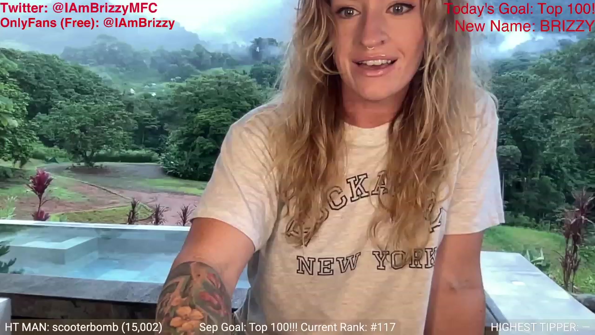 Gallery image thumbnail from Brizzy's myfreecams stream on, 09/30/2023, 24:23 image 1 of 20