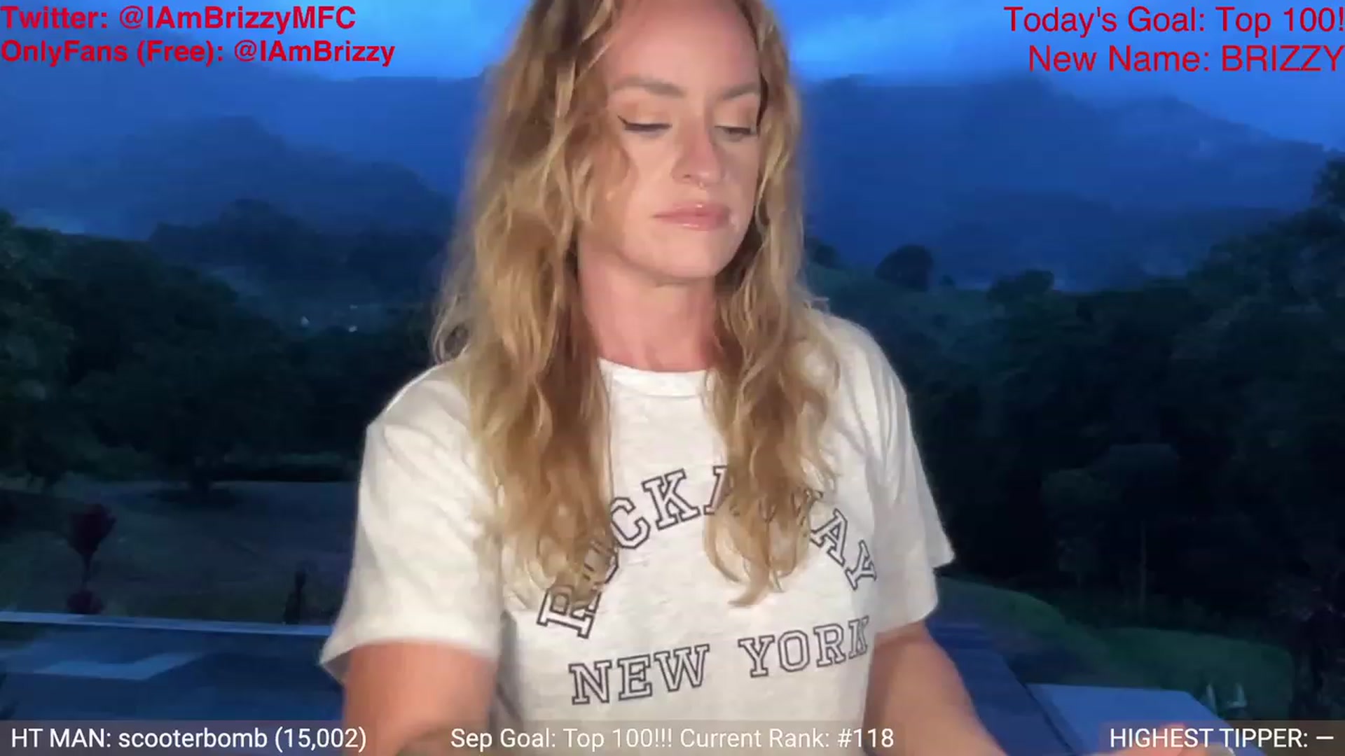 Gallery image thumbnail from Brizzy's myfreecams stream on, 09/30/2023, 24:23 image 8 of 20