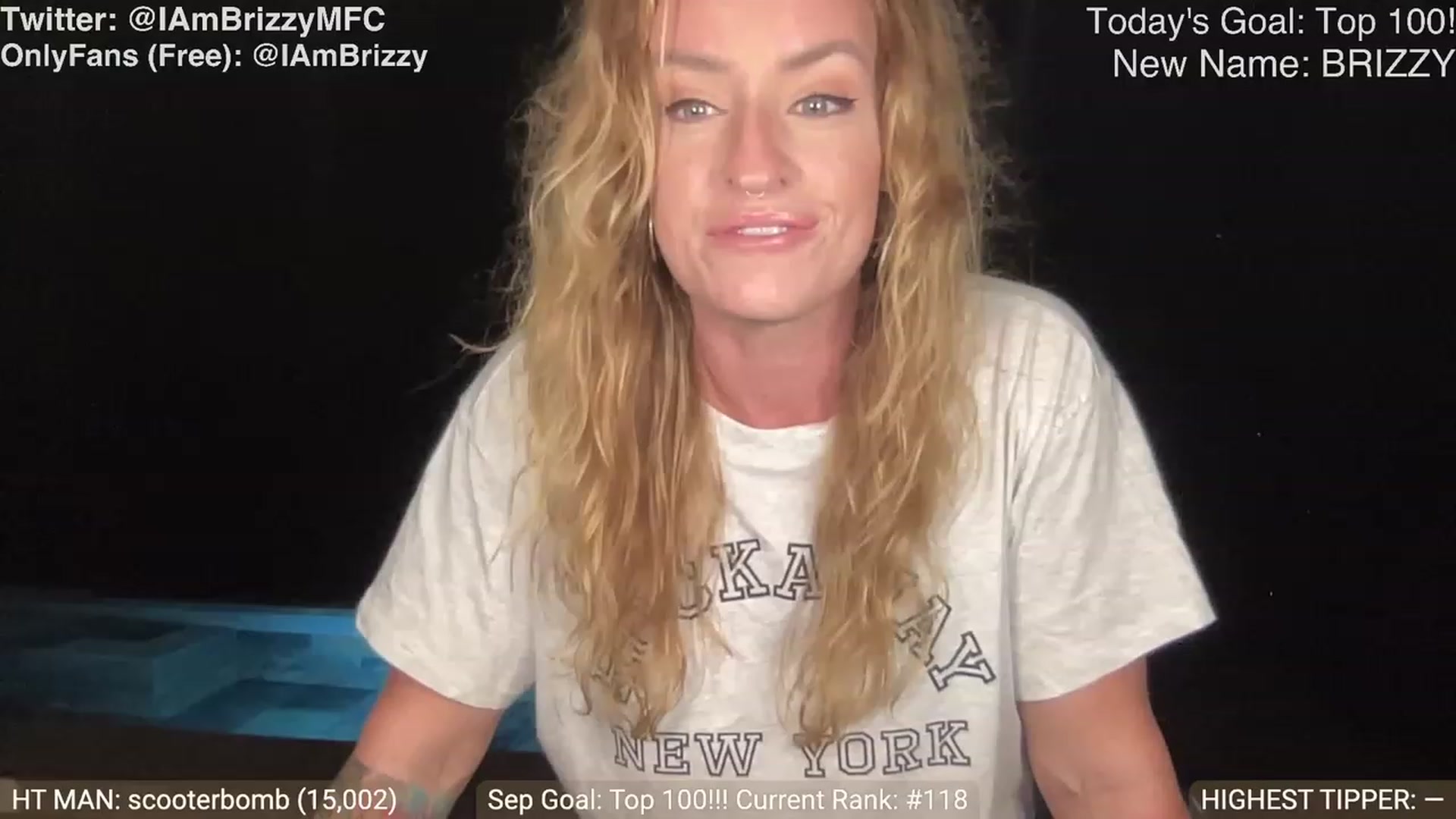 Gallery image thumbnail from Brizzy's myfreecams stream on, 09/30/2023, 24:23 image 16 of 20