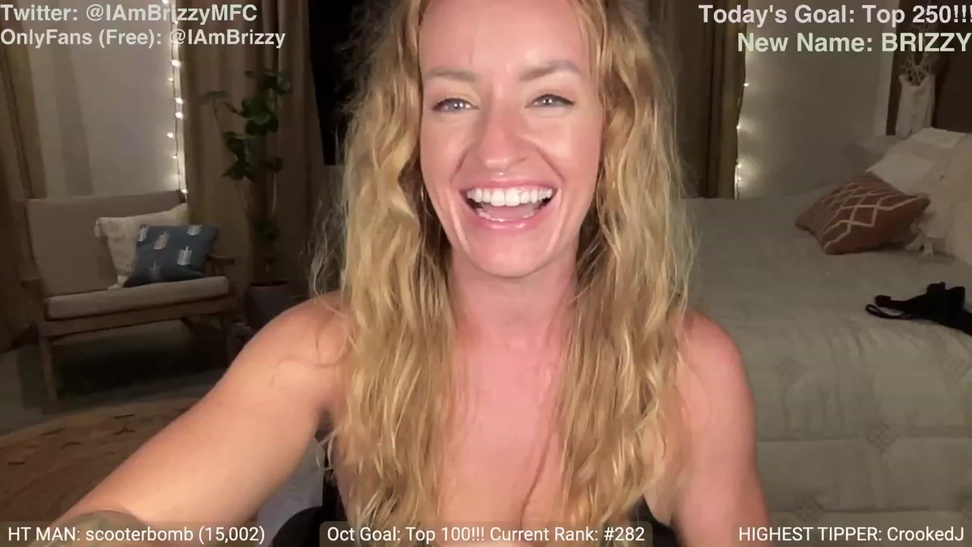 Gallery image thumbnail from Brizzy's myfreecams stream on, 10/05/2023, 04:07 image 2 of 20