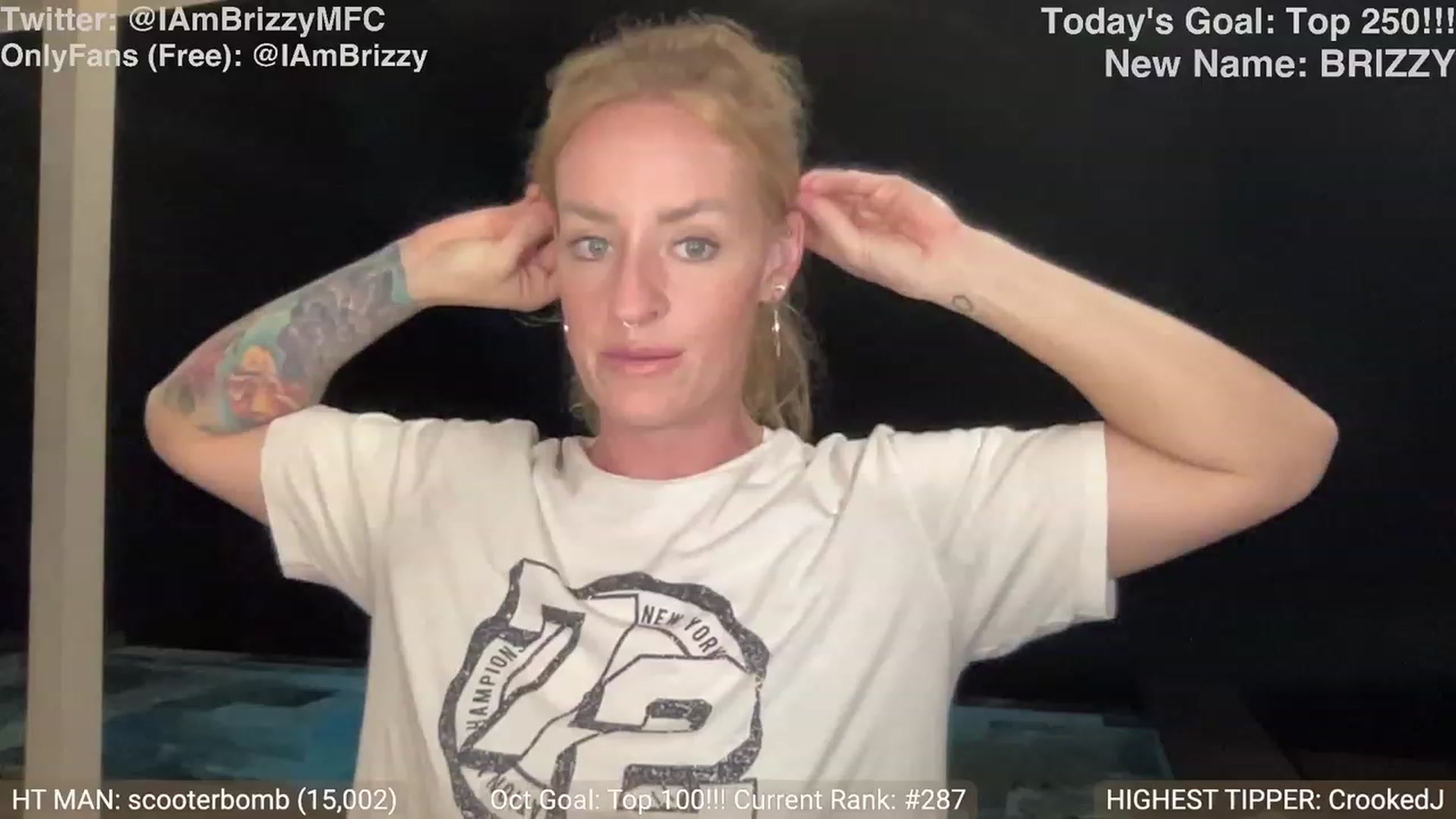 Gallery image thumbnail from Brizzy's myfreecams stream on, 10/07/2023, 01:55 image 11 of 20