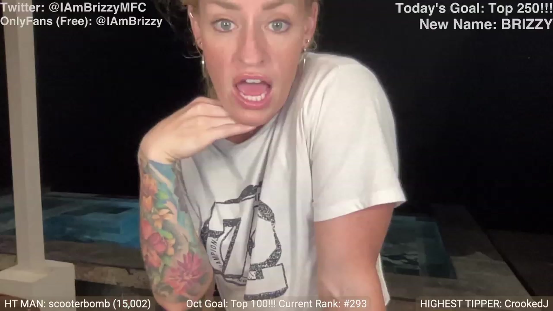 Gallery image thumbnail from Brizzy's myfreecams stream on, 10/07/2023, 01:55 image 4 of 20