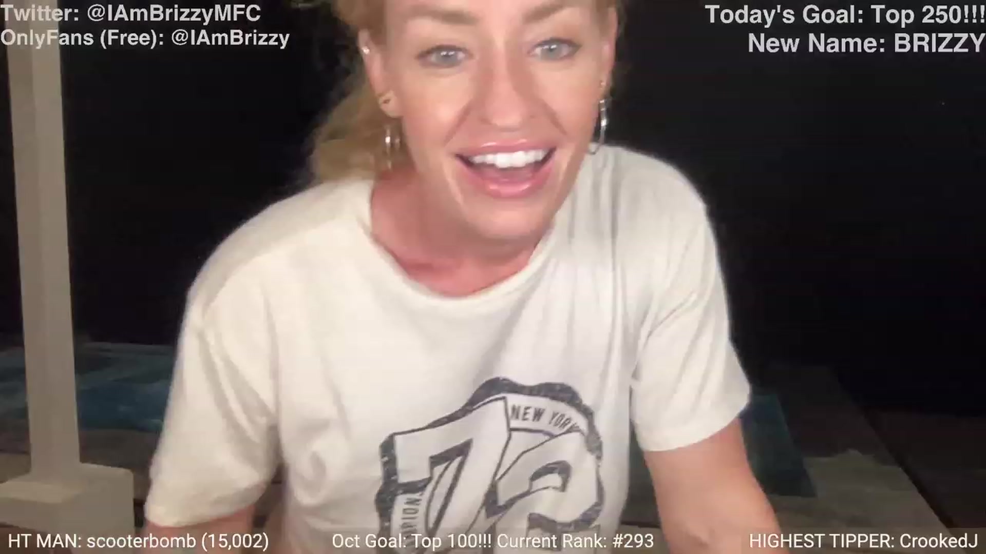 Gallery image thumbnail from Brizzy's myfreecams stream on, 10/07/2023, 01:55 image 2 of 20