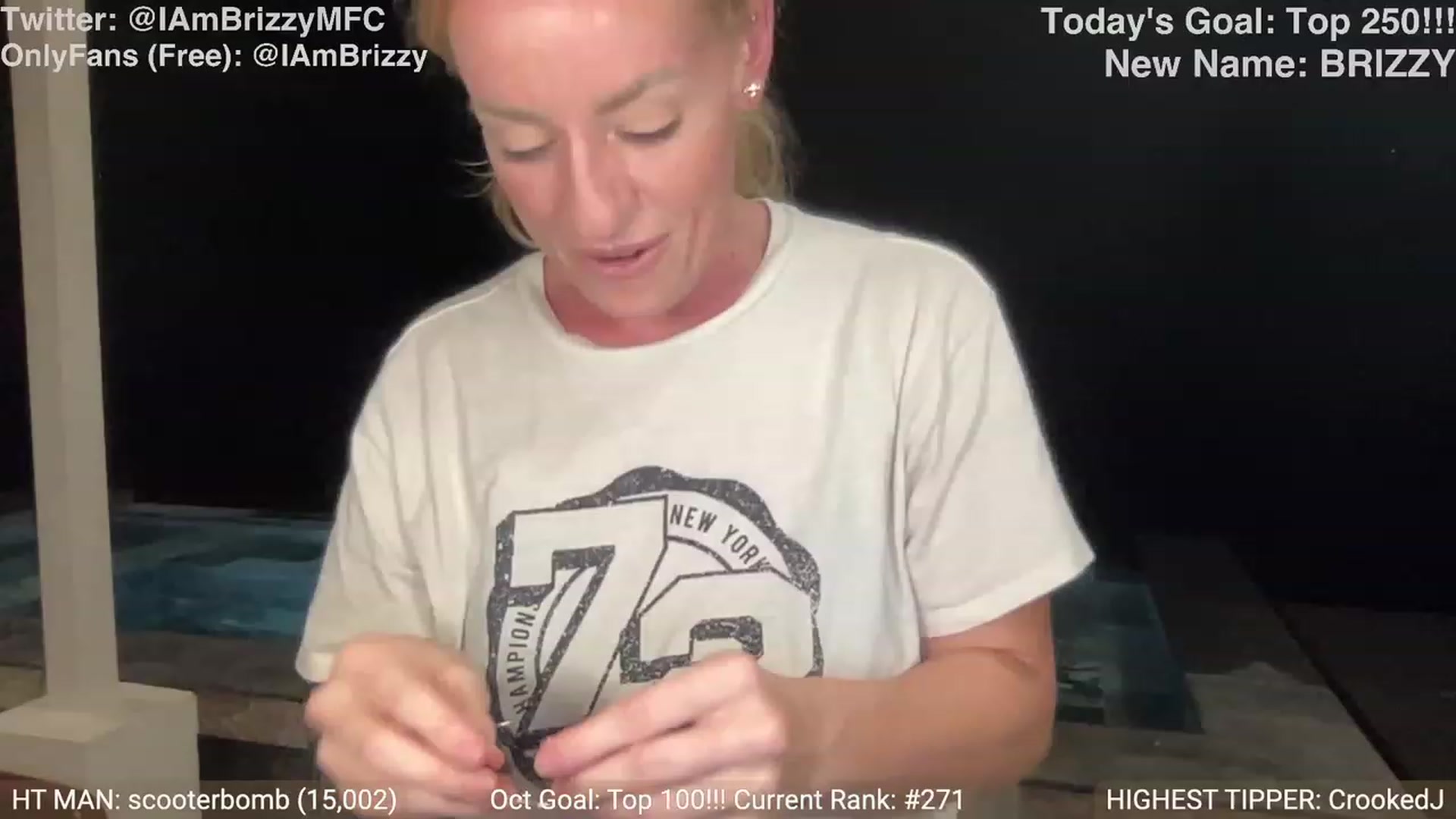 Gallery image thumbnail from Brizzy's myfreecams stream on, 10/07/2023, 01:55 image 13 of 20