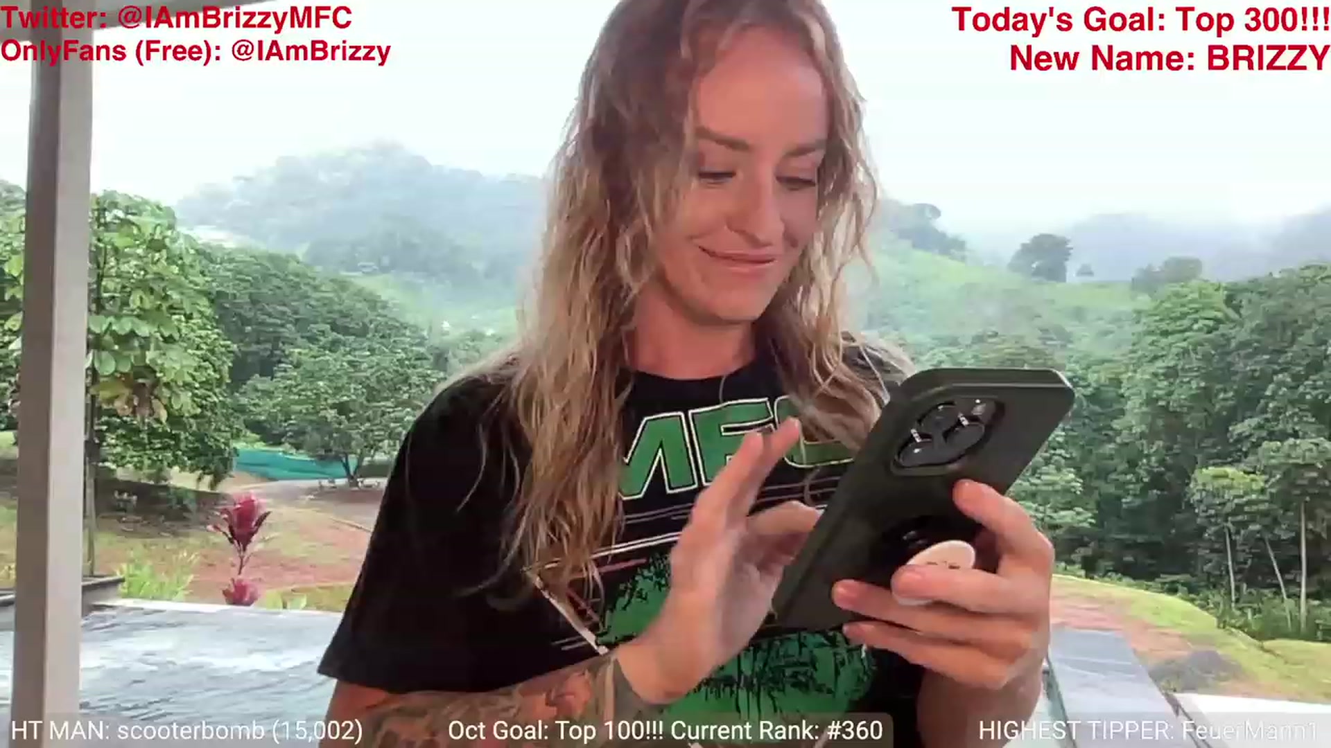 Gallery image thumbnail from Brizzy's myfreecams stream on, 10/08/2023, 21:06 image 5 of 20
