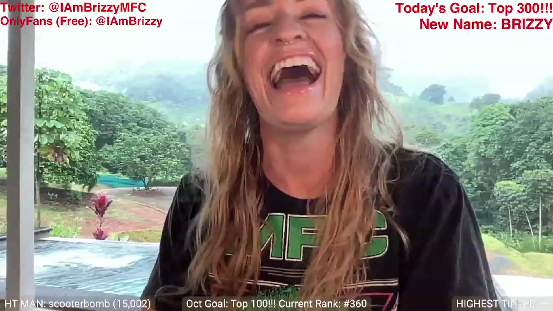 Gallery image thumbnail from Brizzy's myfreecams stream on, 10/08/2023, 21:06 image 1 of 20