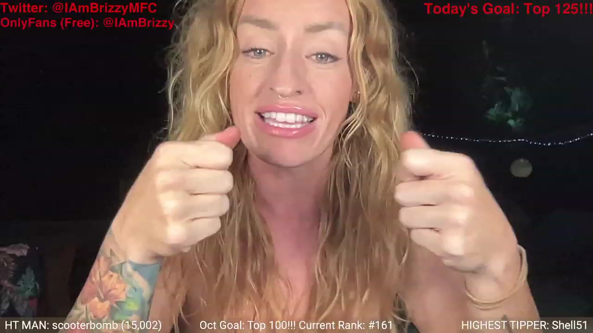 Gallery image thumbnail from Brizzy's myfreecams stream on, 10/13/2023, 24:32 image 15 of 20