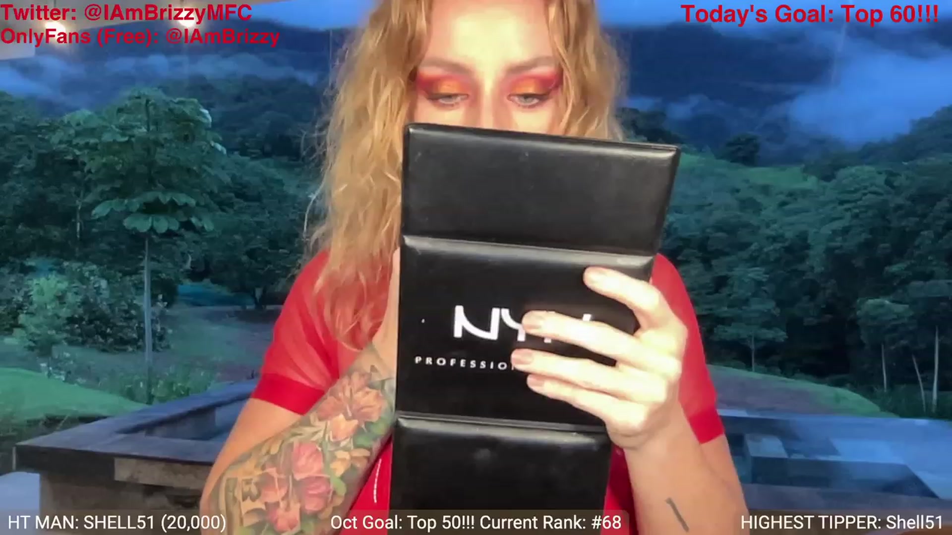 Gallery image thumbnail from Brizzy's myfreecams stream on, 10/15/2023, 23:33 image 18 of 20