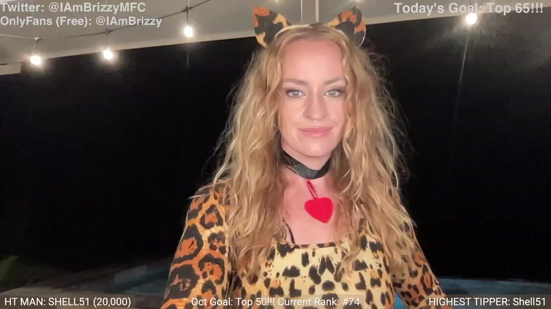 Gallery image thumbnail from Brizzy's myfreecams stream on, 10/18/2023, 02:48 image 1 of 20