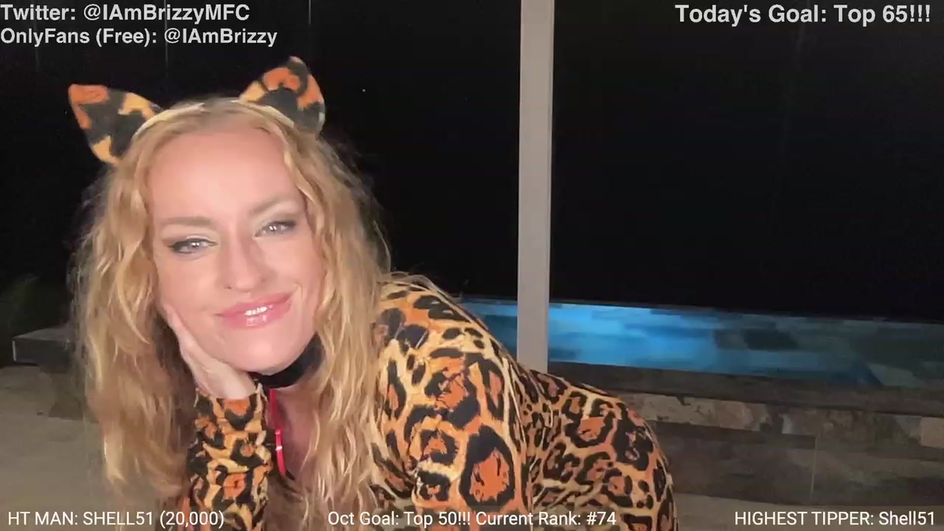 Gallery image thumbnail from Brizzy's myfreecams stream on, 10/18/2023, 02:48 image 3 of 20