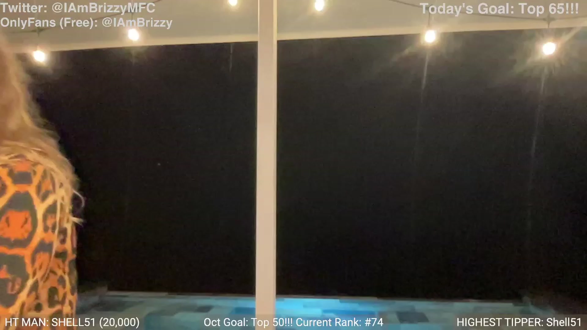 Gallery image thumbnail from Brizzy's myfreecams stream on, 10/18/2023, 02:48 image 15 of 20