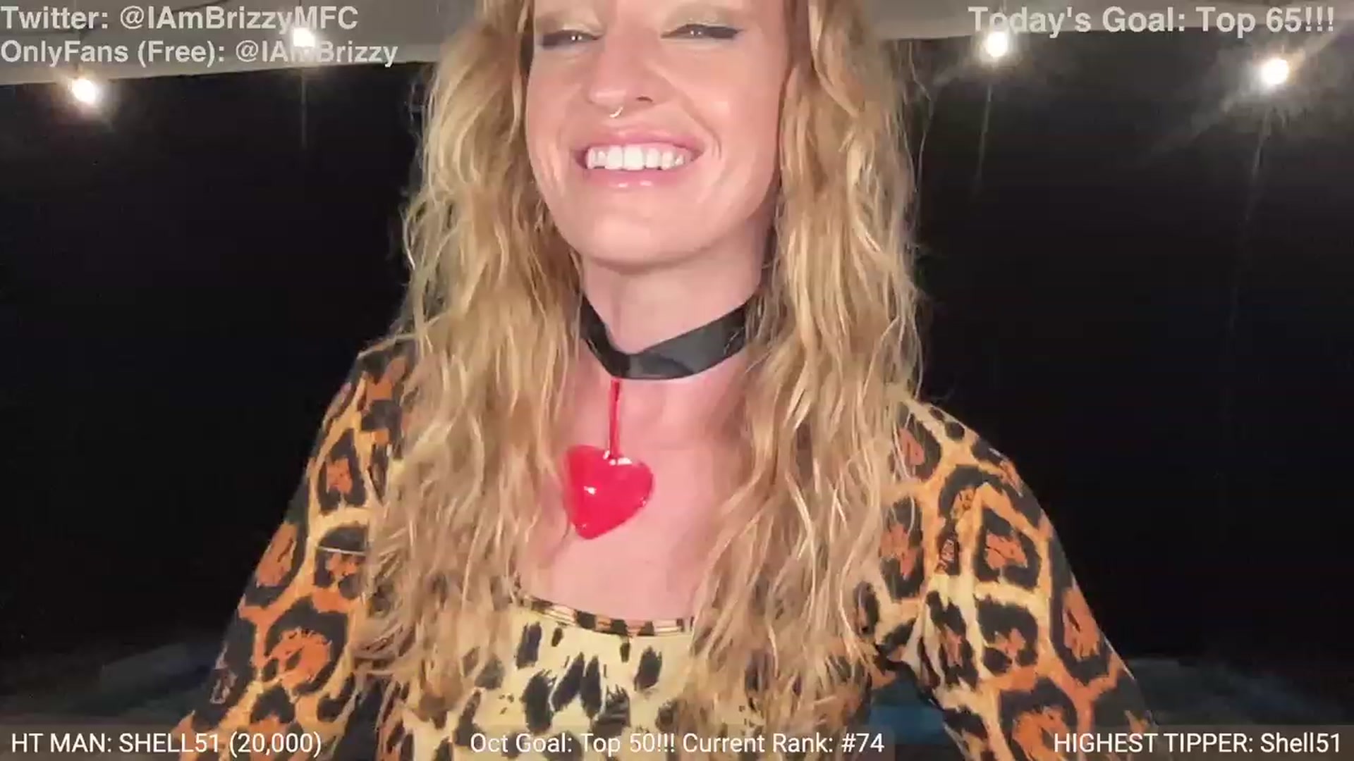 Gallery image thumbnail from Brizzy's myfreecams stream on, 10/18/2023, 02:48 image 16 of 20