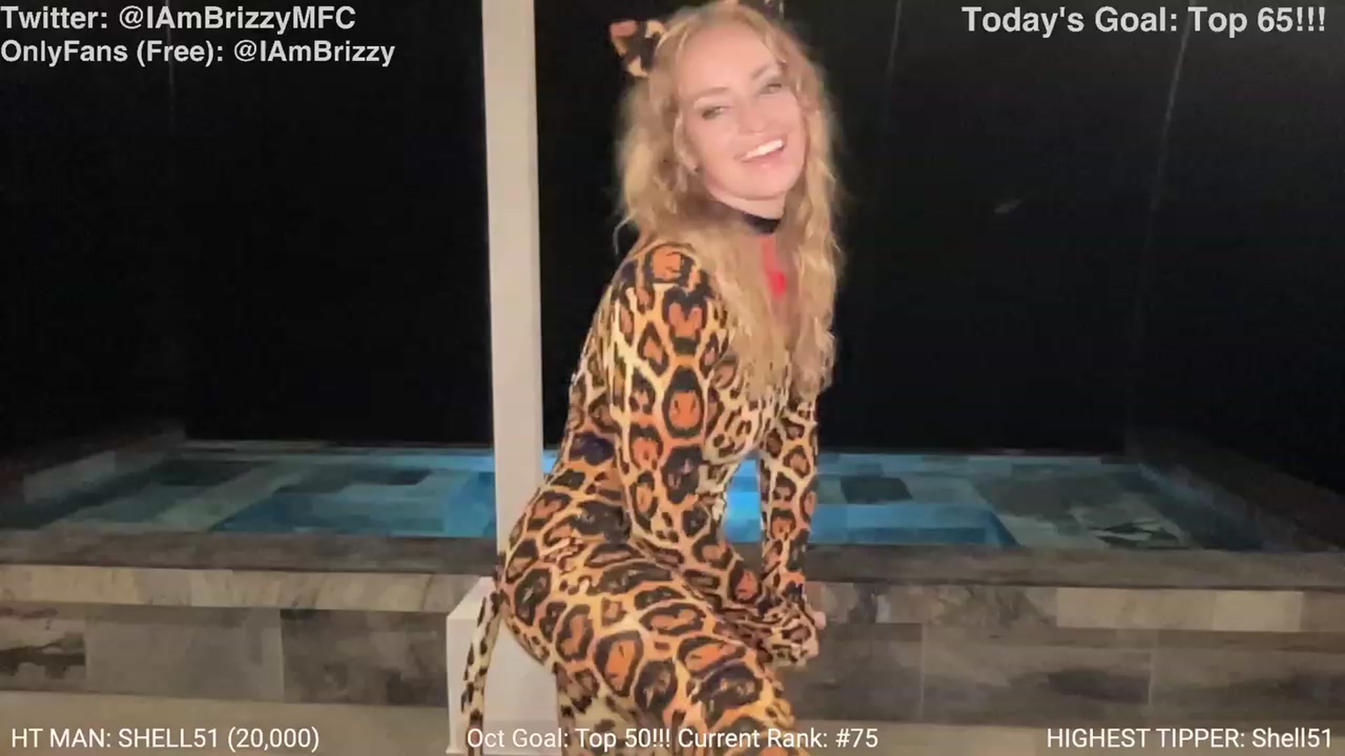 Gallery image thumbnail from Brizzy's myfreecams stream on, 10/18/2023, 03:20 image 11 of 20