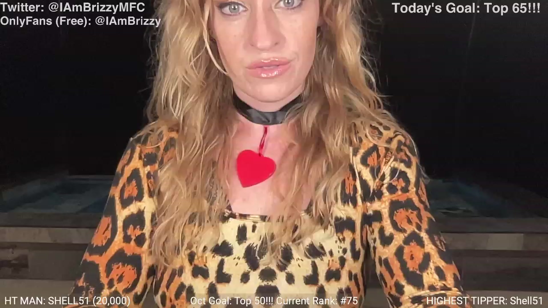 Gallery image thumbnail from Brizzy's myfreecams stream on, 10/18/2023, 03:20 image 16 of 20