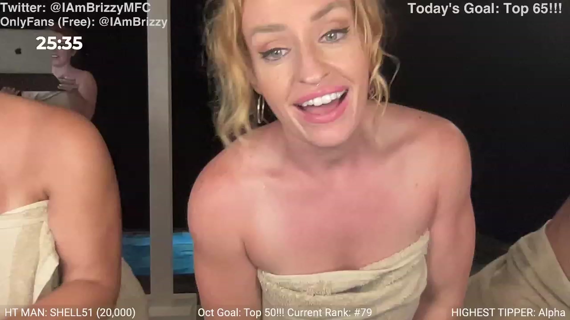 Gallery image thumbnail from Brizzy's myfreecams stream on, 10/19/2023, 05:31 image 20 of 20
