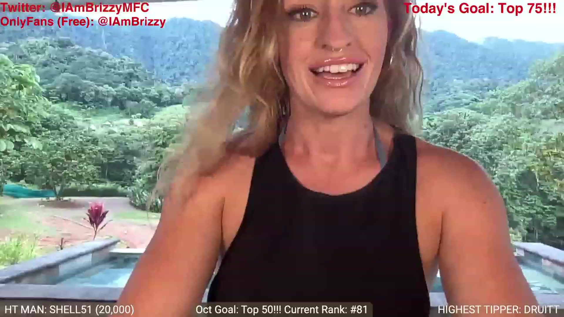 Gallery image thumbnail from Brizzy's myfreecams stream on, 10/19/2023, 23:37 image 17 of 20
