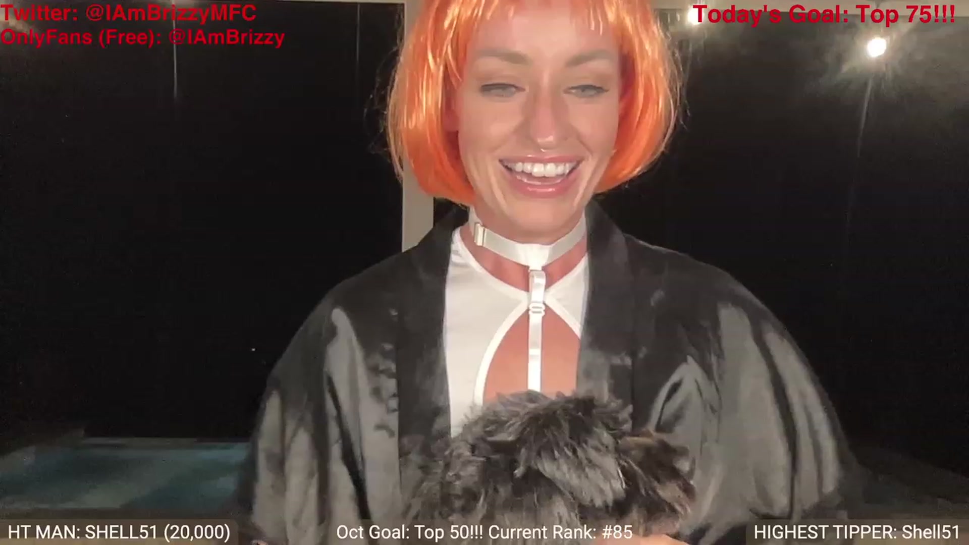 Gallery image thumbnail from Brizzy's myfreecams stream on, 10/21/2023, 04:27 image 5 of 20