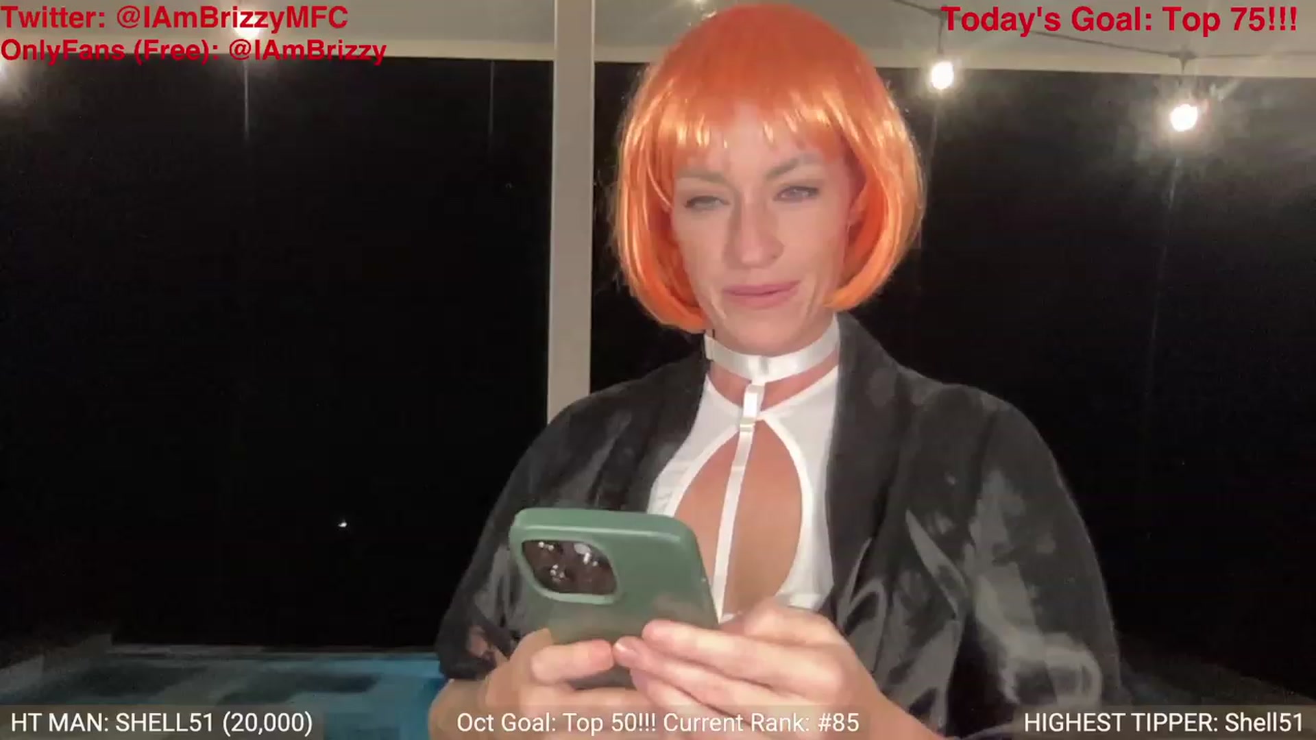Gallery image thumbnail from Brizzy's myfreecams stream on, 10/21/2023, 04:27 image 2 of 20