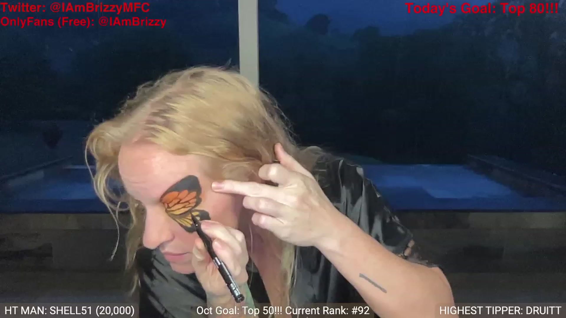 Gallery image thumbnail from Brizzy's myfreecams stream on, 10/22/2023, 24:55 image 11 of 20