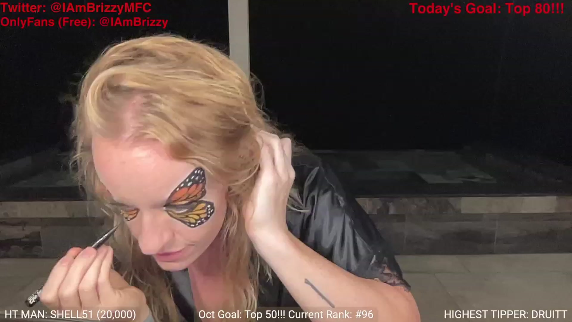 Gallery image thumbnail from Brizzy's myfreecams stream on, 10/22/2023, 24:55 image 19 of 20