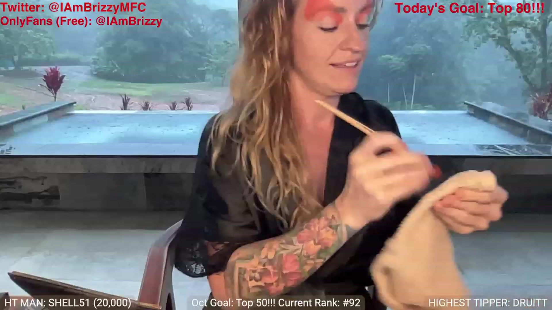 Gallery image thumbnail from Brizzy's myfreecams stream on, 10/22/2023, 24:55 image 3 of 20