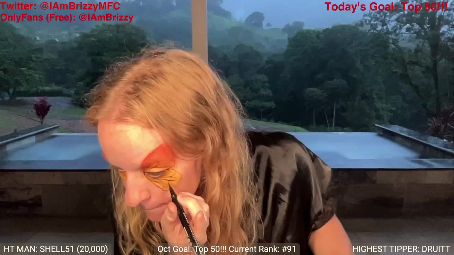 Gallery image thumbnail from Brizzy's myfreecams stream on, 10/22/2023, 24:55 image 7 of 20