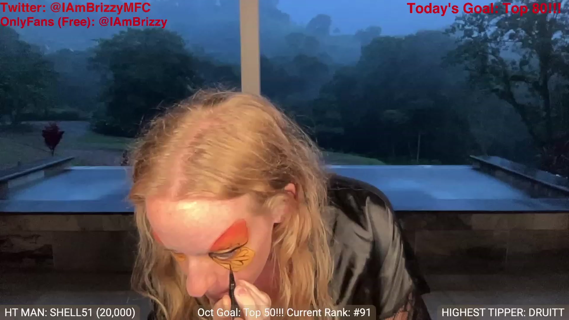 Gallery image thumbnail from Brizzy's myfreecams stream on, 10/22/2023, 24:55 image 8 of 20
