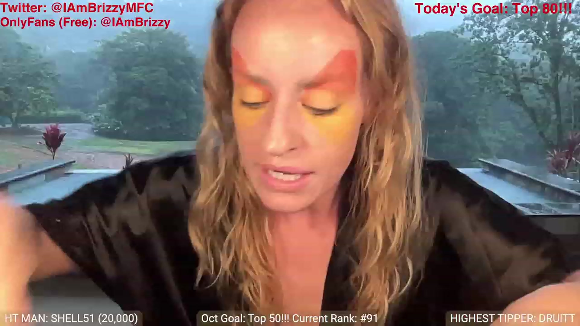 Gallery image thumbnail from Brizzy's myfreecams stream on, 10/22/2023, 24:55 image 4 of 20