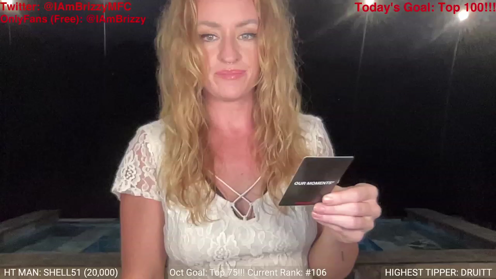 Gallery image thumbnail from Brizzy's myfreecams stream on, 10/23/2023, 24:02 image 7 of 20