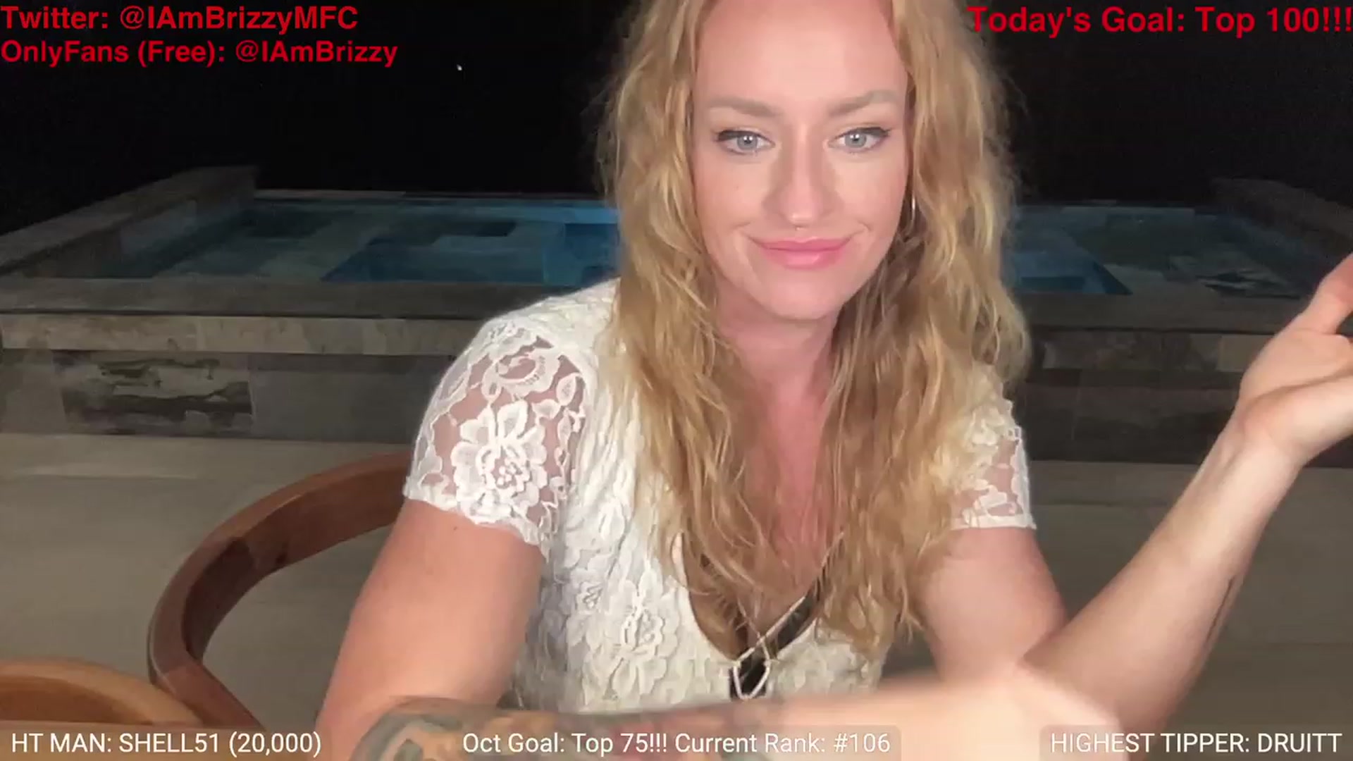 Gallery image thumbnail from Brizzy's myfreecams stream on, 10/23/2023, 24:35 image 3 of 20