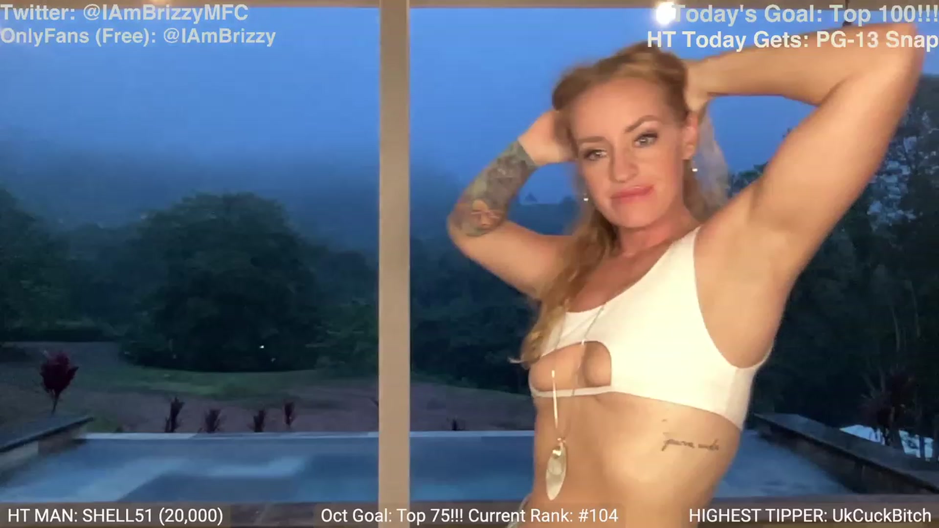 Gallery image thumbnail from Brizzy's myfreecams stream on, 10/23/2023, 23:22 image 1 of 20