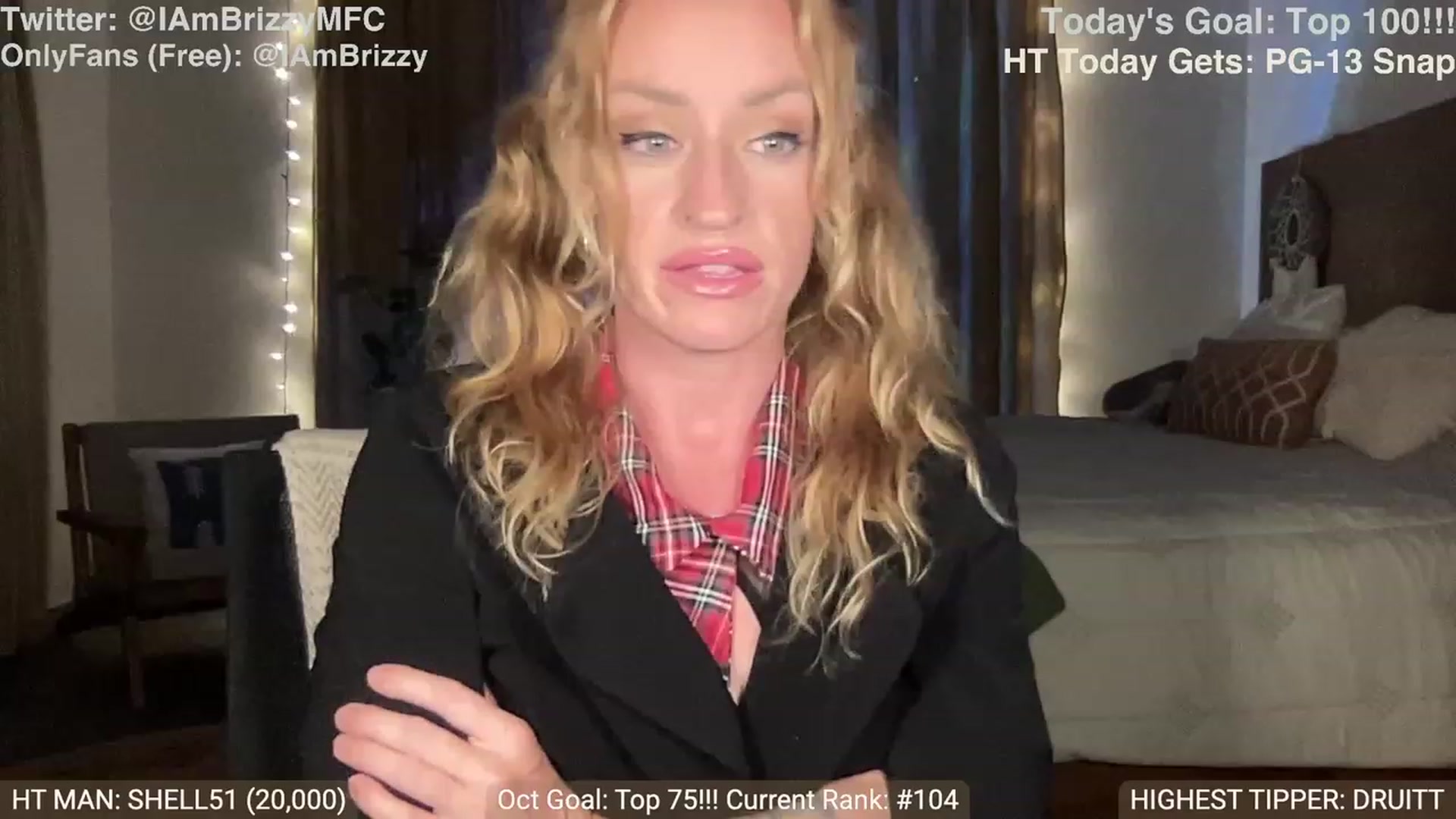 Gallery image thumbnail from Brizzy's myfreecams stream on, 10/24/2023, 03:03 image 3 of 20