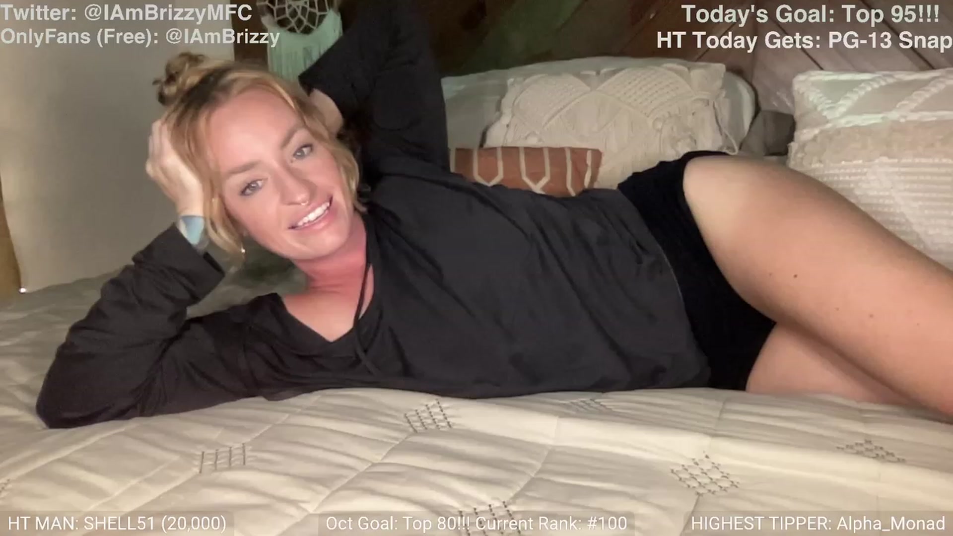 Gallery image thumbnail from Brizzy's myfreecams stream on, 10/25/2023, 03:24 image 20 of 20