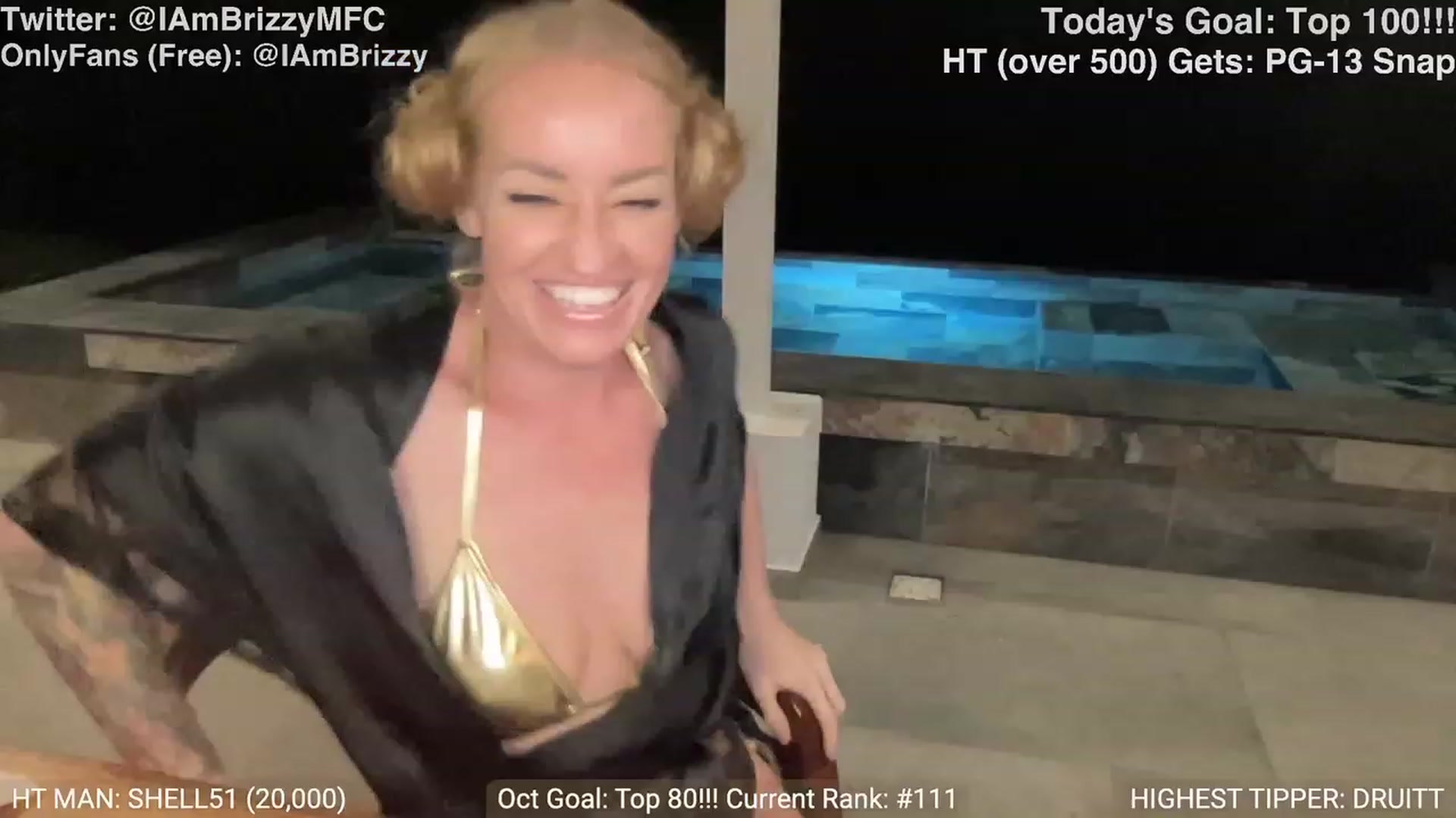 Gallery image thumbnail from Brizzy's myfreecams stream on, 10/26/2023, 04:44 image 8 of 20